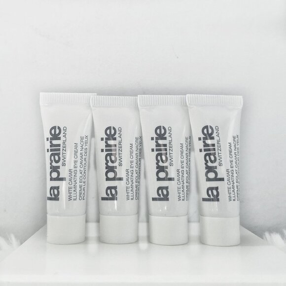 4 pcs Mini La Prairie White Caviar Illuminating Eye Cream Set - Picture 1 of 1